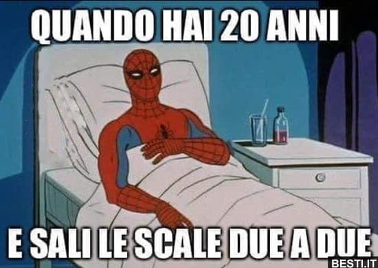 20 anni e sentirli tutti