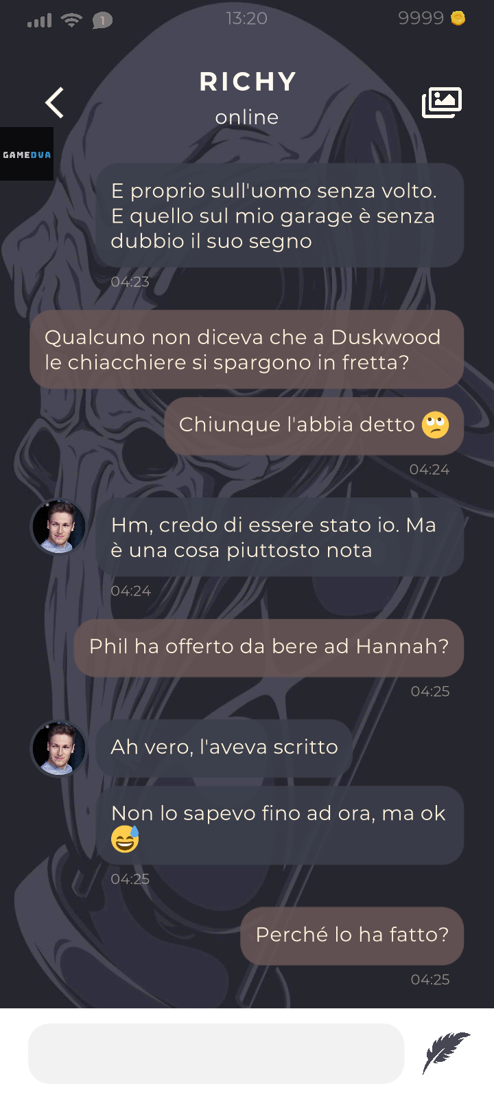 Ad una certa ho avuto l'impressione come mi stesse sfidando dandomi indizi, ossia: Bosco e capanna. In questo caso sono 2 le opzioni: 1) Per lui è solo un gioco. 2) vuole che trovi Hannah perché prova sensi di colpa. Poi ad  certa ha voluto spostare i sosp