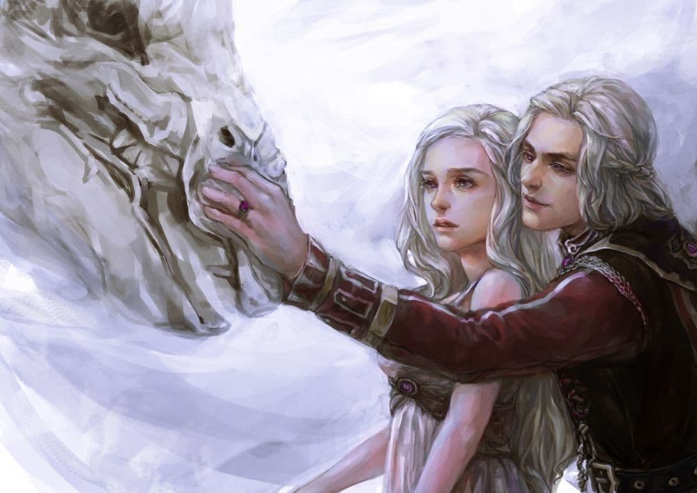 Viserys e Daenerys