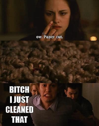 And now clean it B!tch 