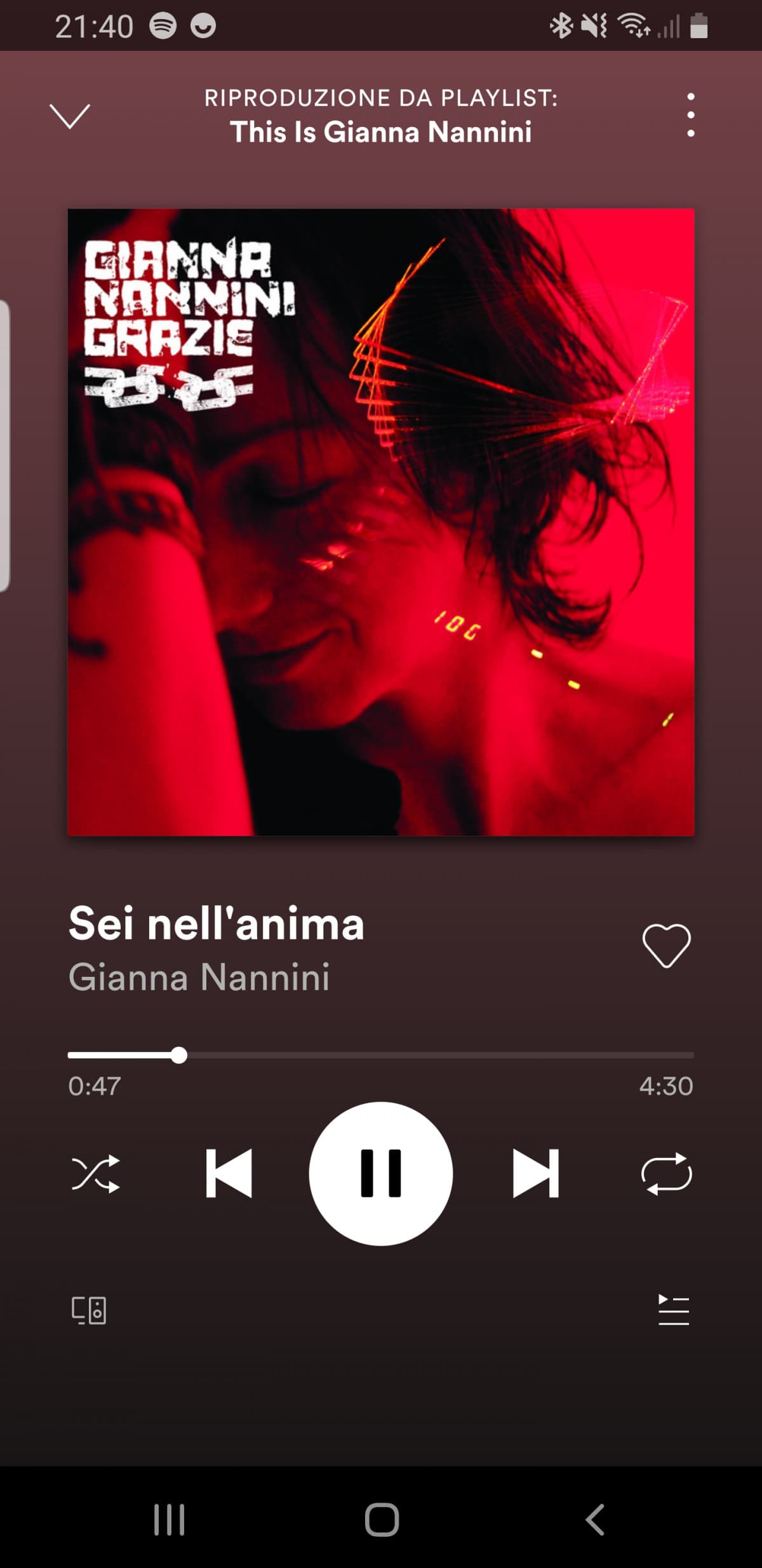 A me spaventa il fatto che molti non conoscano Gianna Nannini