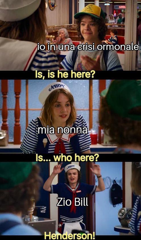I can't sit down 