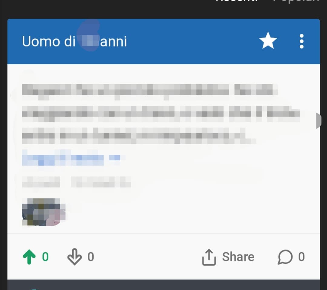 E pure il contatore dei like e andato a farsi fottere?