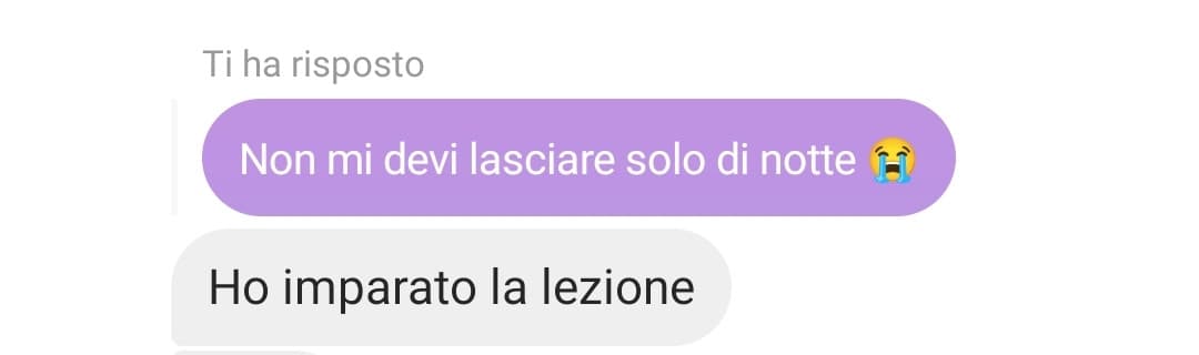 Ciao ragazzi è tornata ora sono un uomo nuovo sto molto meglio sono più tranquillo 