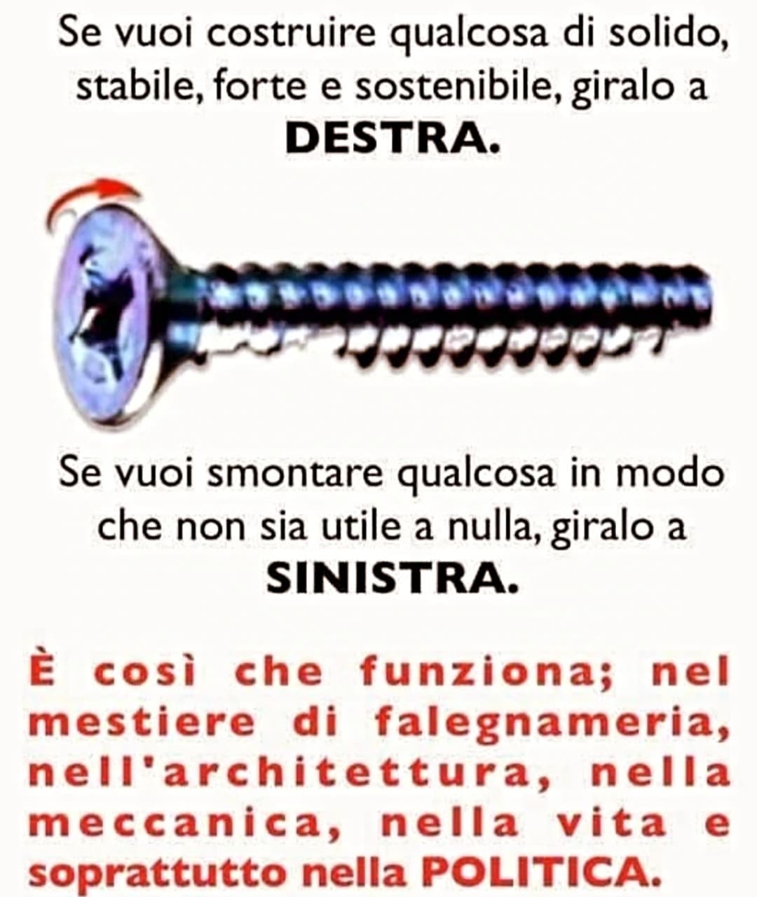 No raga non ci credo che qualcuno di destra è arrivato a fare un ragionamento simile. Avrà usato il 101% della sua capacità cognitiva