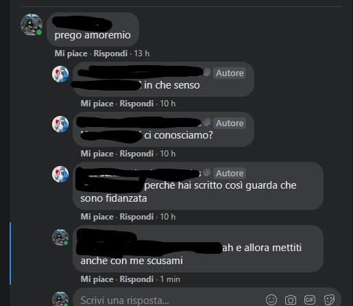 sono fidanzata