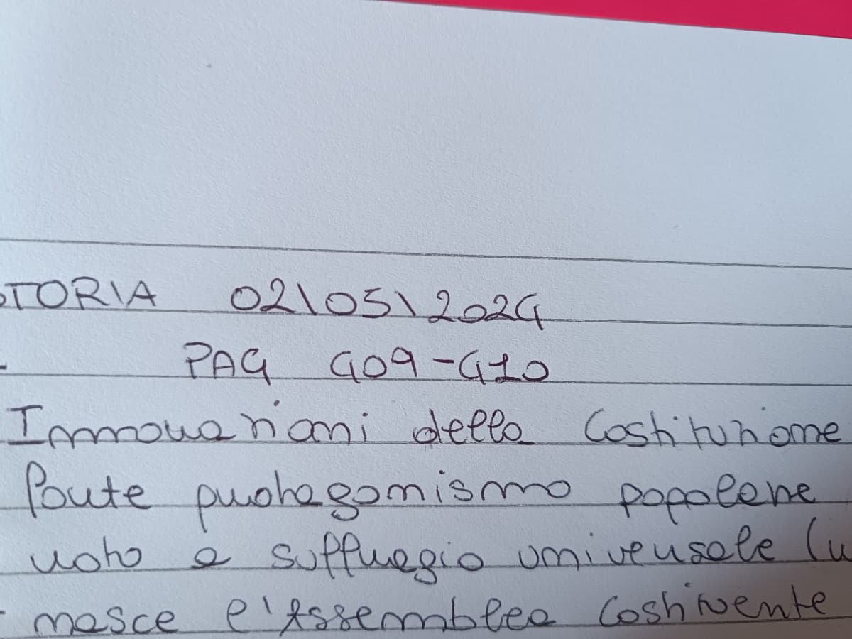 un giorno capirò quali problemi