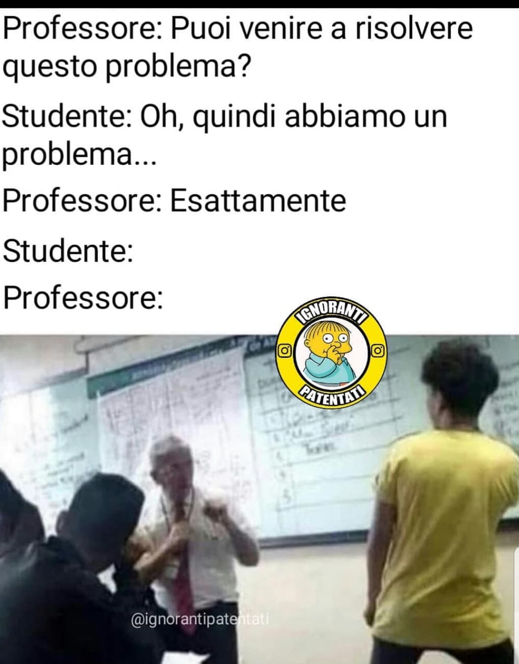 Prof di fisica: