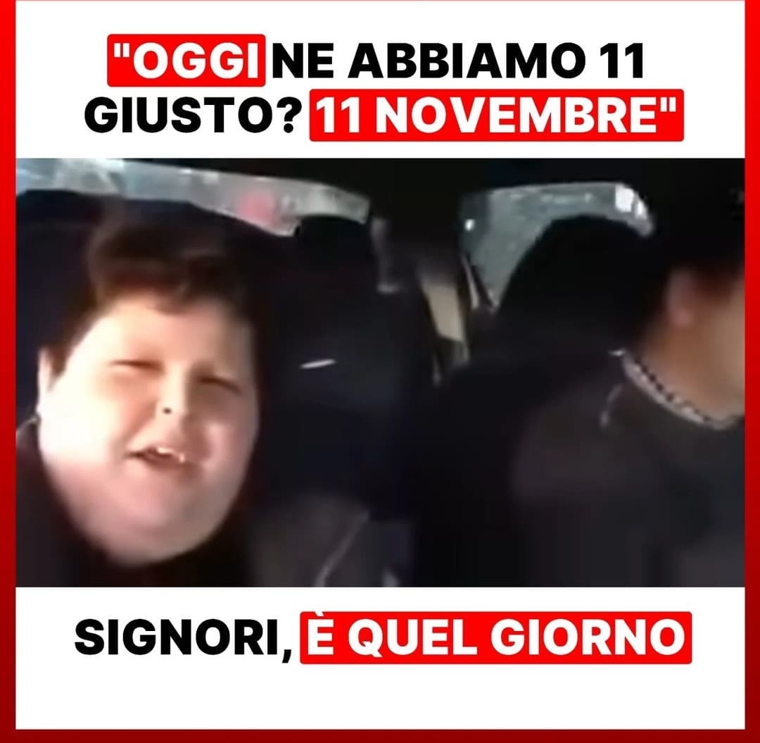 Ed è lunedì, proprio come quel giorno