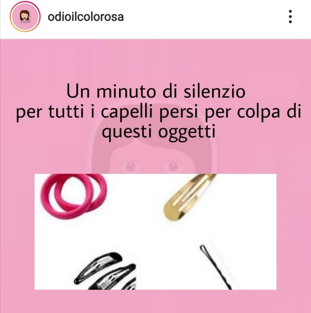 Pensavo ci fosse scrutto: un minuto di silenzio per tutte/i le forcine, gli elastici e le mollette disperse 