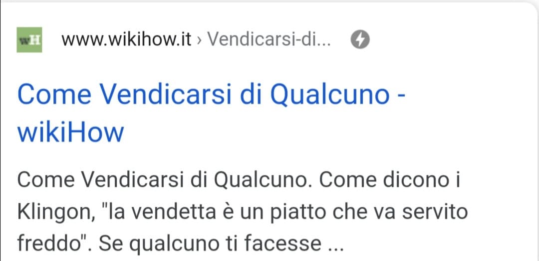 Per vendicarti di qualcuno, canta