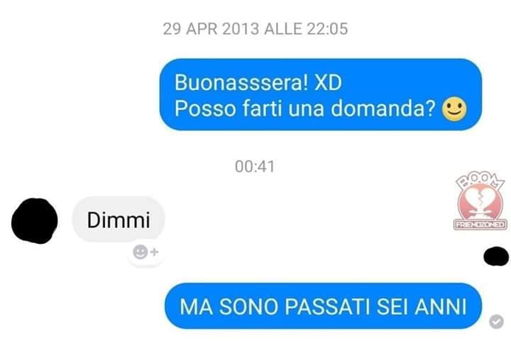 Ognuno ha i suoi tempi ??