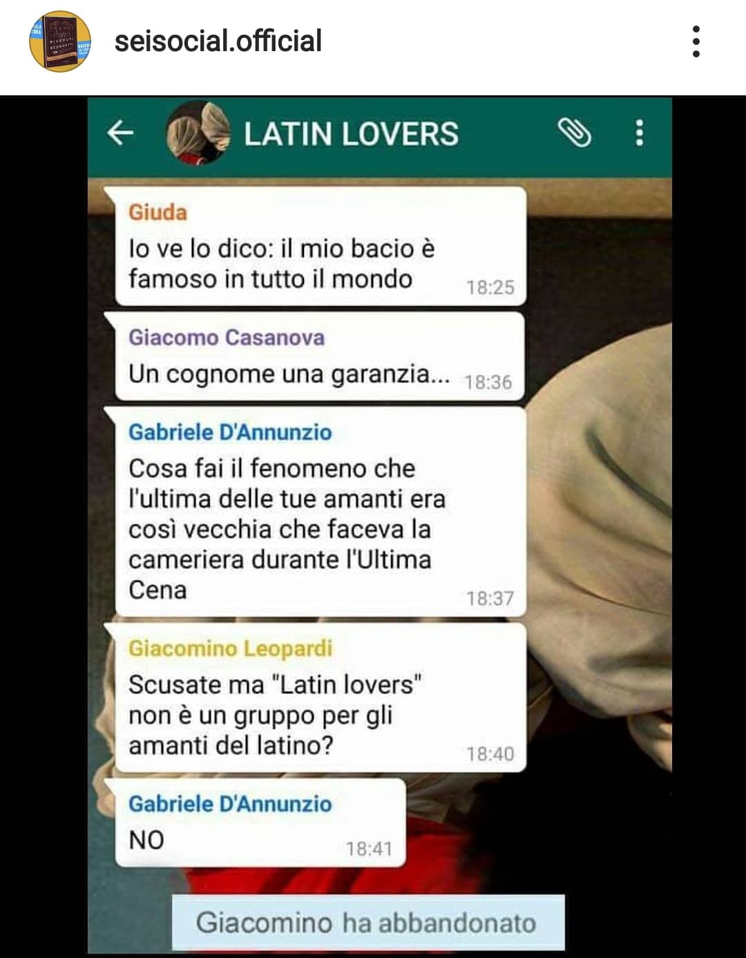 "Latin lovers"