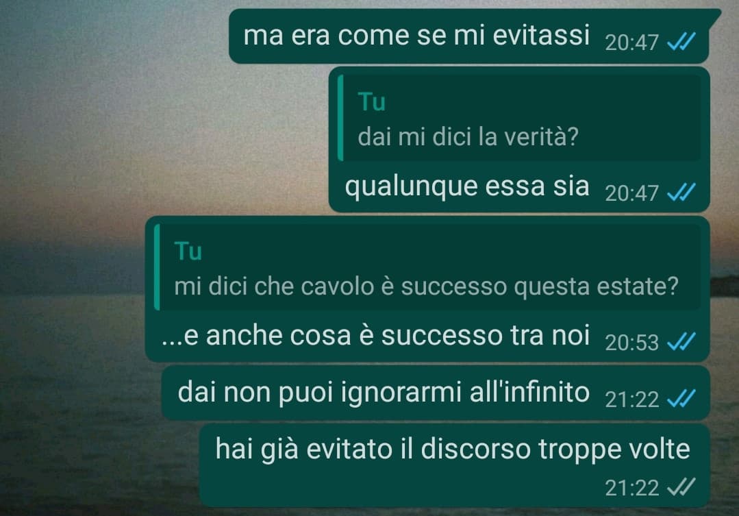 cazzo rispondimi