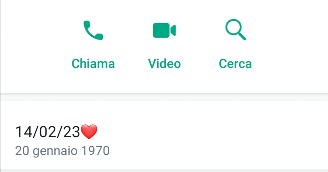 la bro usava whatsapp prima di nascere