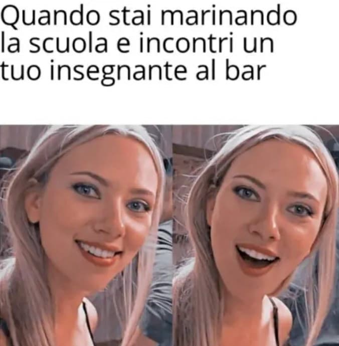 Ma non mi dicaa, anche lei qui??