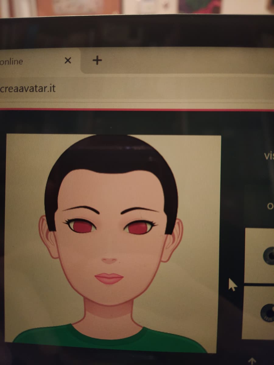 Devo creare un avatar di noi da piccoli per scuola. Se lo presento così dite che si spaventano