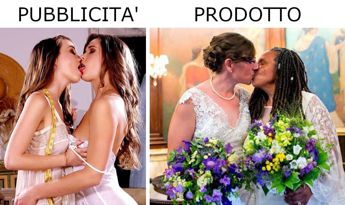 PUBBLICITA' VS PRODOTTO