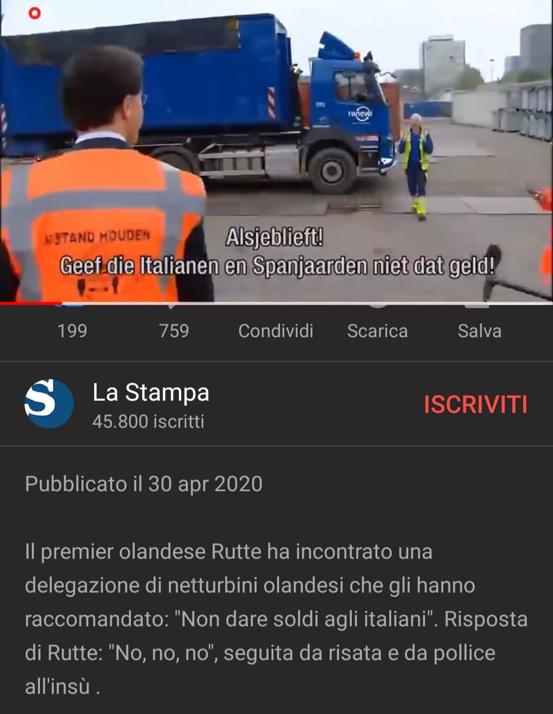 Quante botte agli olandesi?