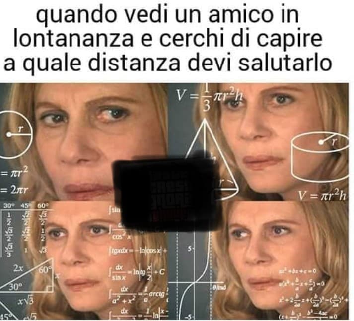 A me è successo oggi ???