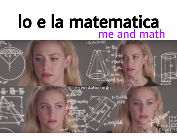 Io e la matematica