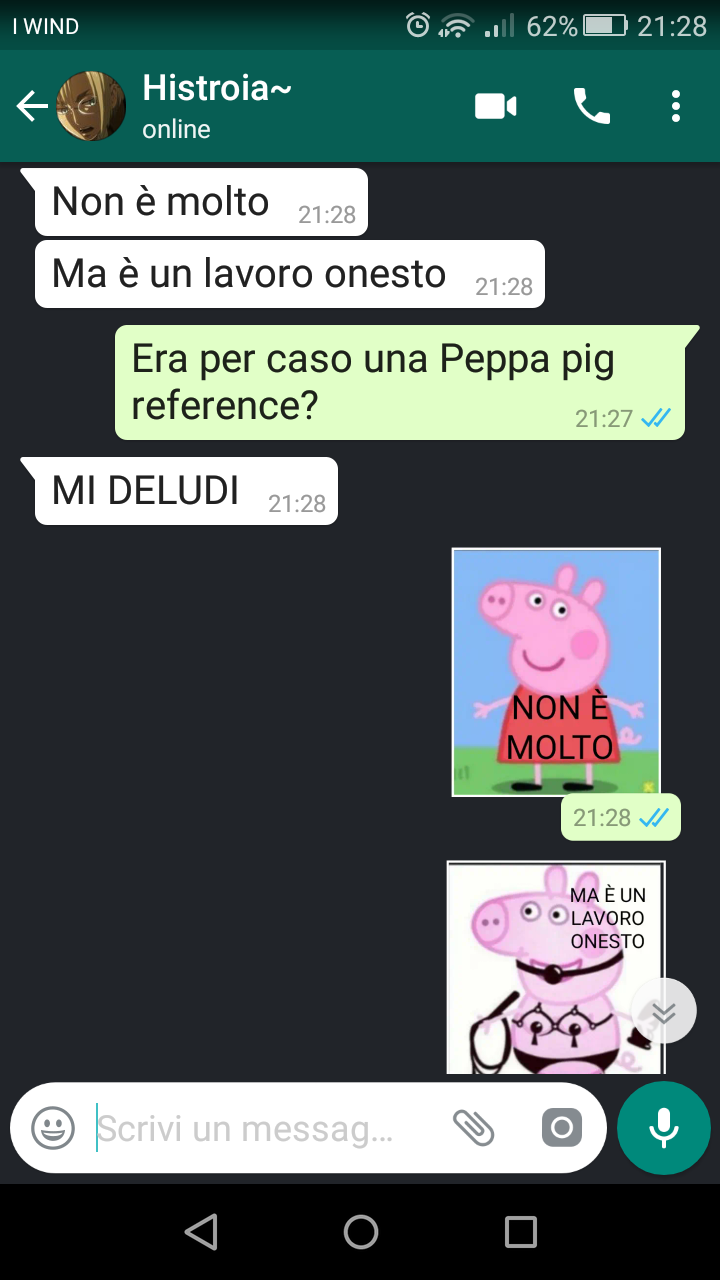 Della serie: "Peppa pig's bizzare adventure"