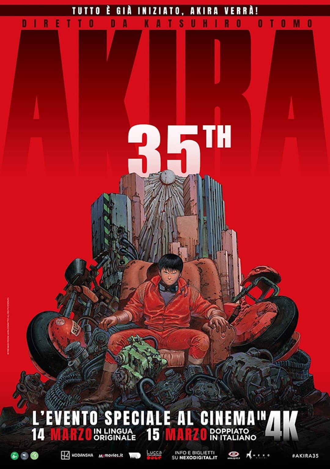 Godo tra un'ora sono a vedere Akira