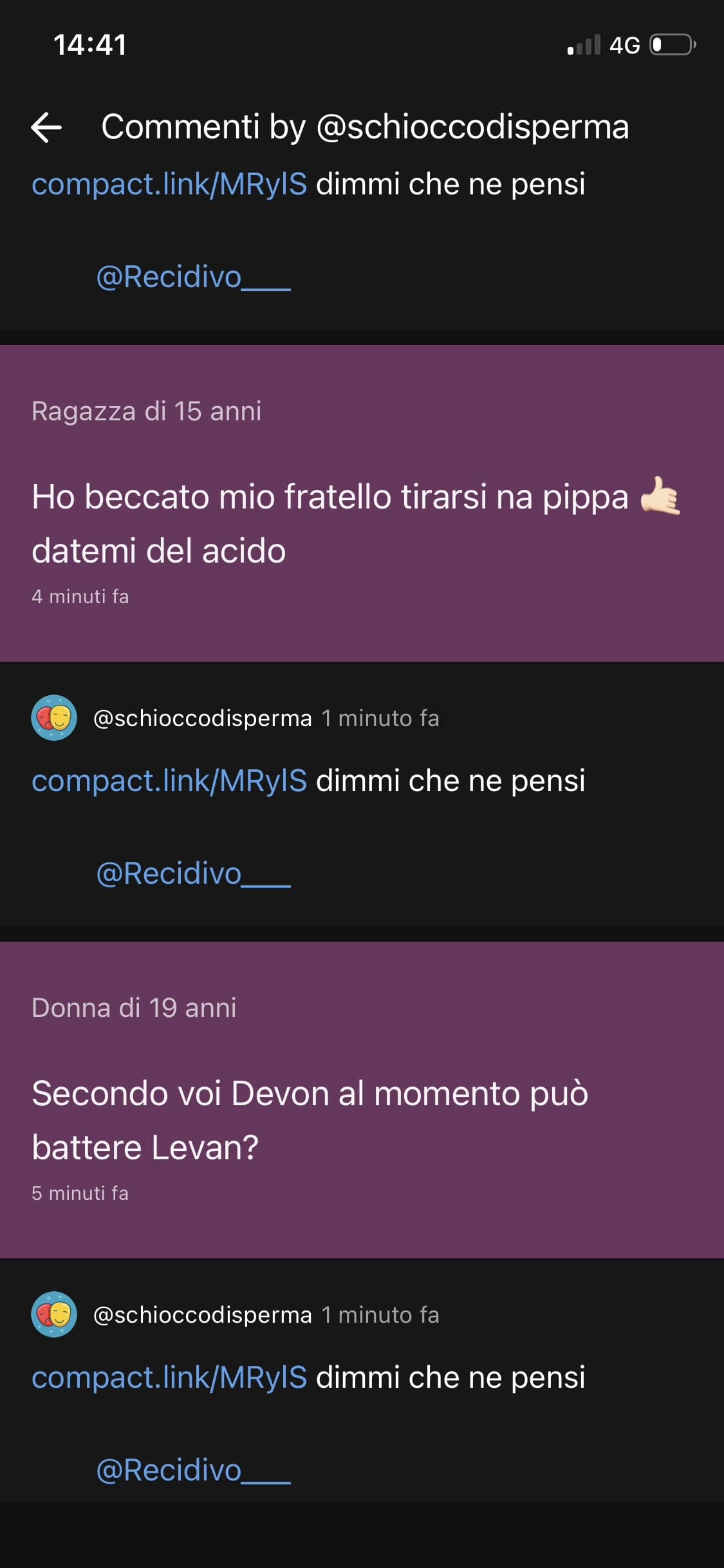@Recidivo___ ti ha preso di mira