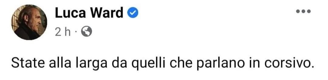 Se lo dice lui è da fare 