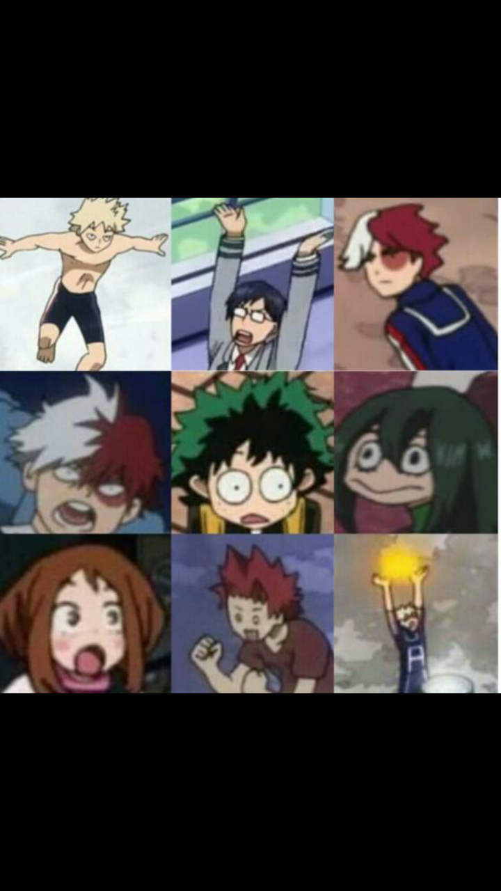 Io: mamma possiamo avere My Hero Academia?   Mamma: abbiamo My Hero Academia a casa.  My Hero academia a casa: 