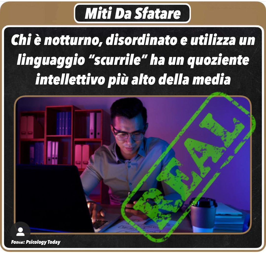 Scopro di essere stata un genio incompreso?. 