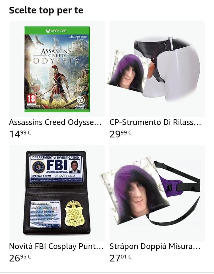 Novabbè amazon ormai mi conosce 😭😭🙏 fr 