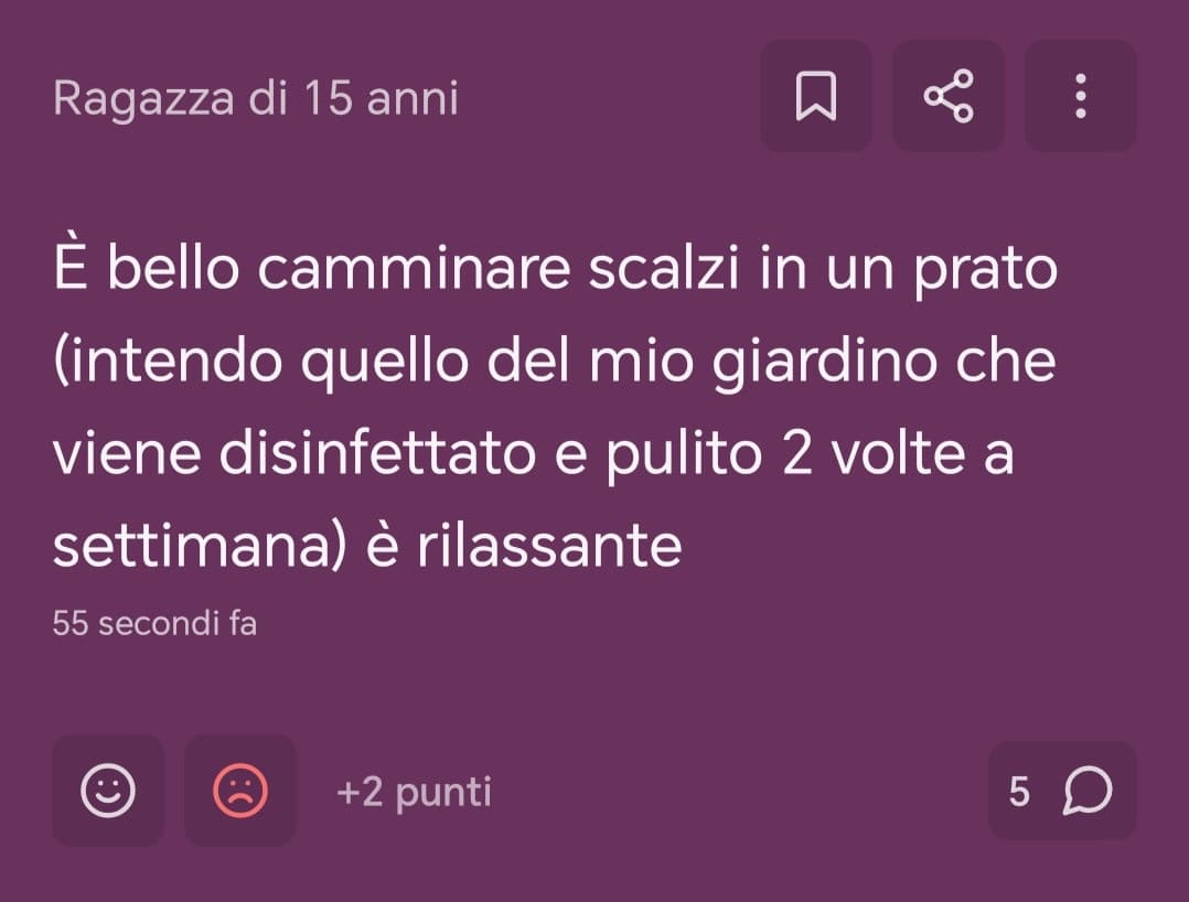 commentate questo e non i miei shout bah