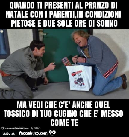 Ogni fottuto Natale (o cena in famiglia in generale)