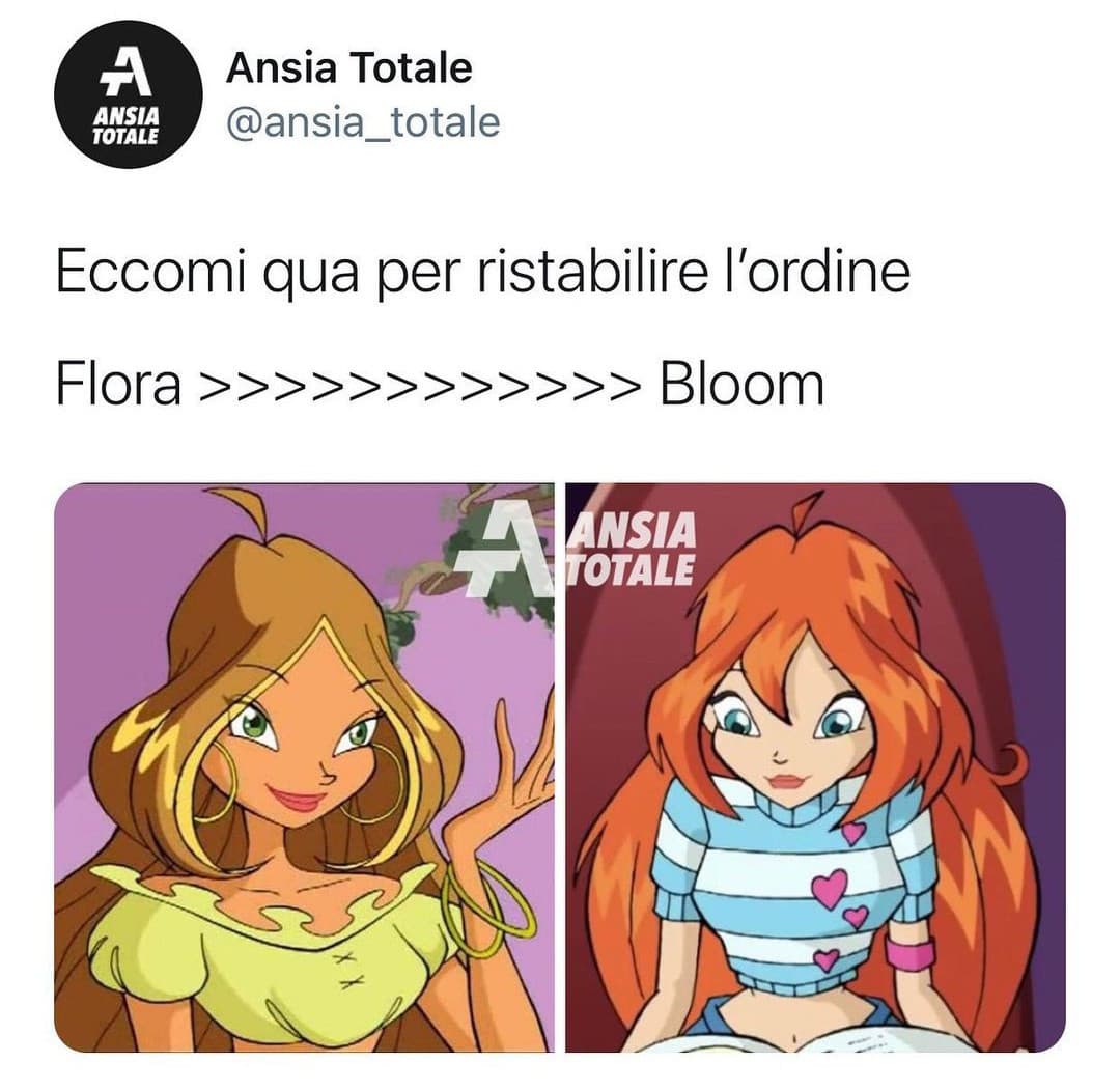 Pienamente d'accordo??