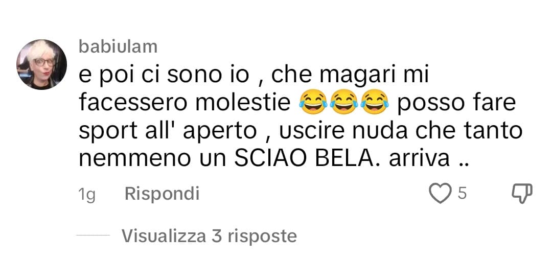 mi chiedo se farò la sua stessa fine quando sarò vecchia e brutta be spero di no magari sarò ricca e potrò avere molti amanti