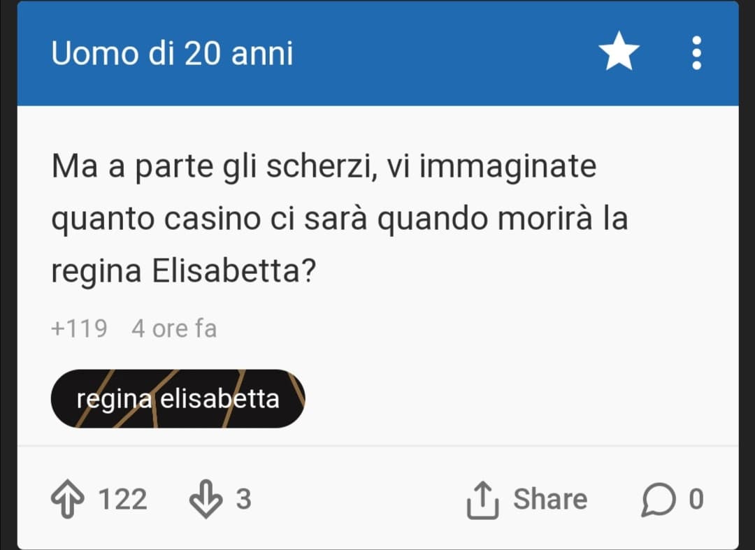 Beh che dire, mi ha copiato il segreto e ha fatto pure più like di me, che vita di merda