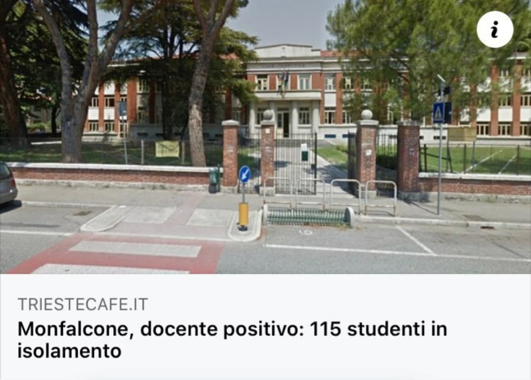 Buon primo giorno di scuola