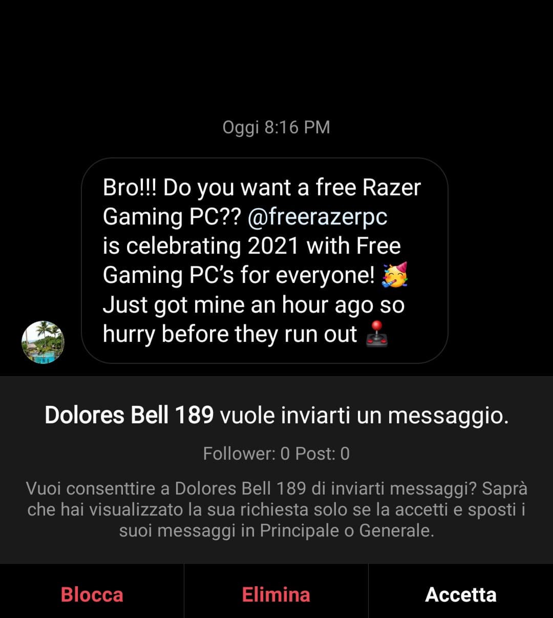 Nel frattempo su IG...