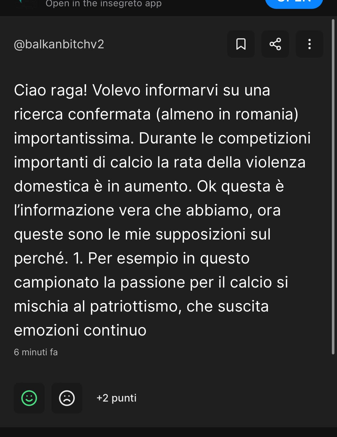 vi prego ditemi se ha senso quello che ho scritto, è un compito per l’uni, o suggerite altre cause 