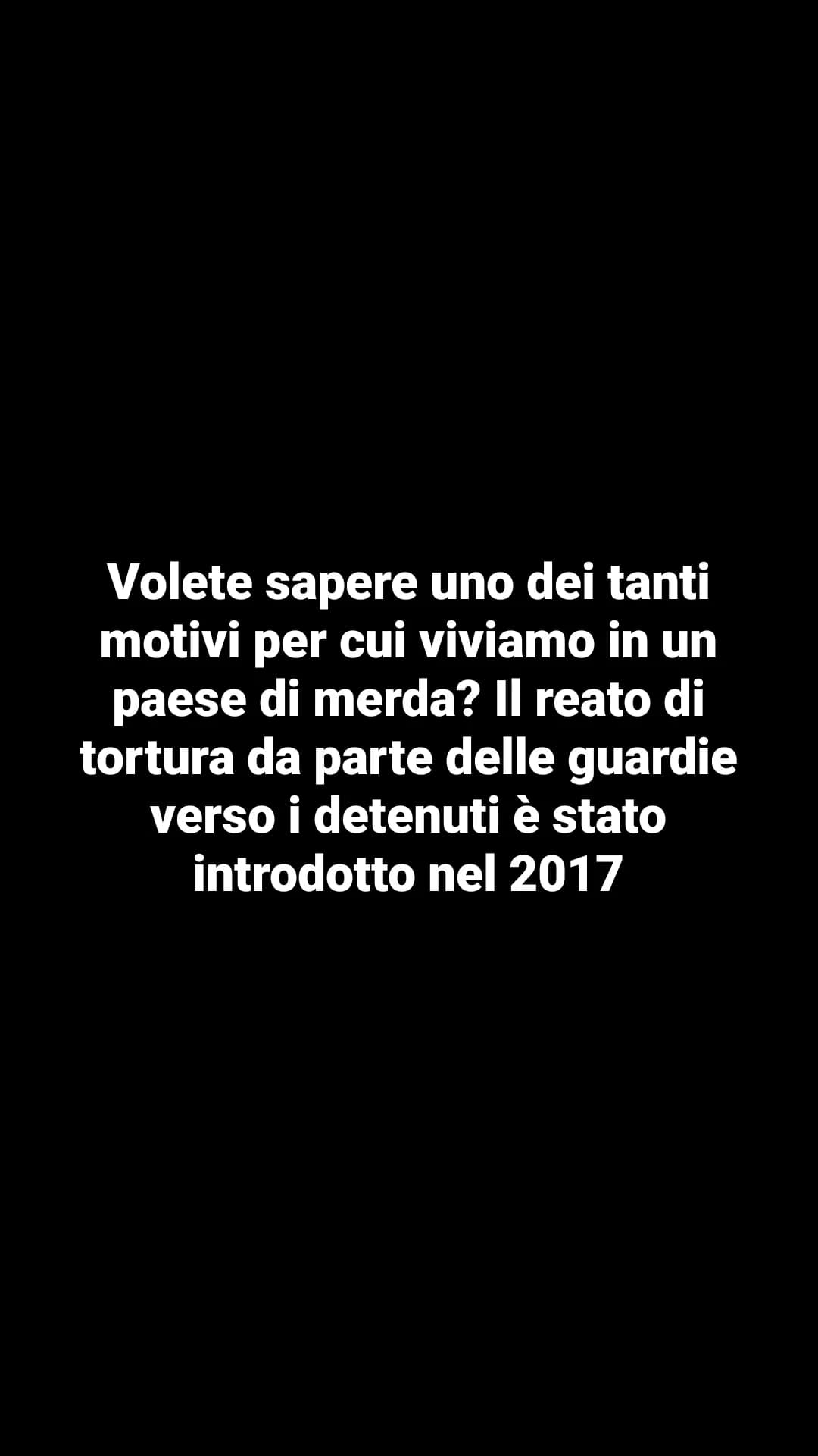 È vero, c'è chi è messo peggio, però figa non si può star messi così