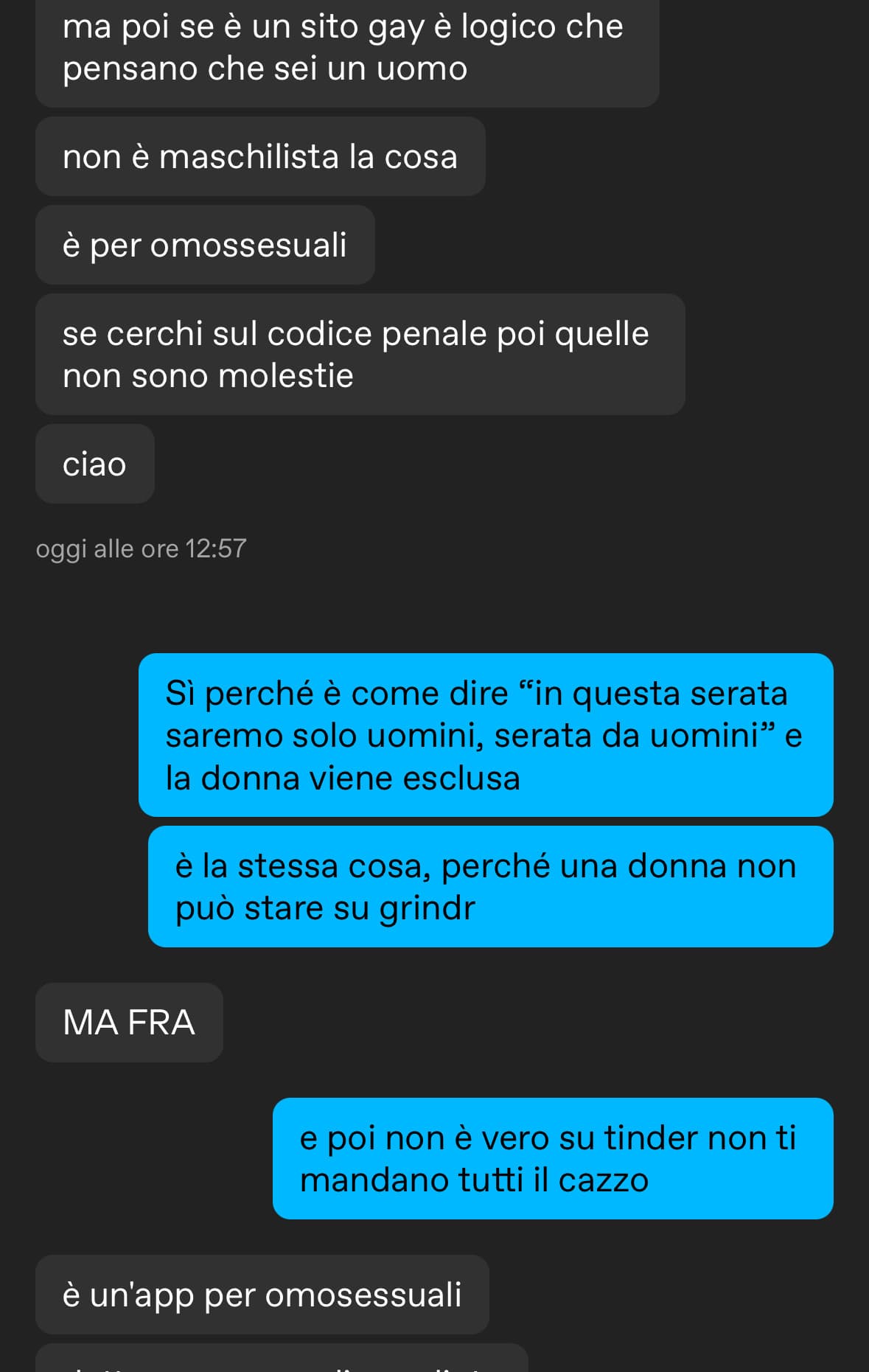 Ora ho paura, secondo voi mi ha veramente denunciata? Poi questa è pazza, ha iniziato subito a aggredirmi e insultarmi per una cosa che le ho scritto.