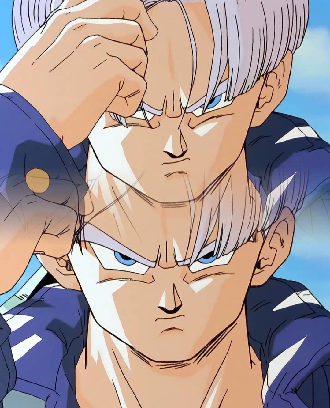 Noi ridiamo e scherziamo ma quanto è bono Trunks