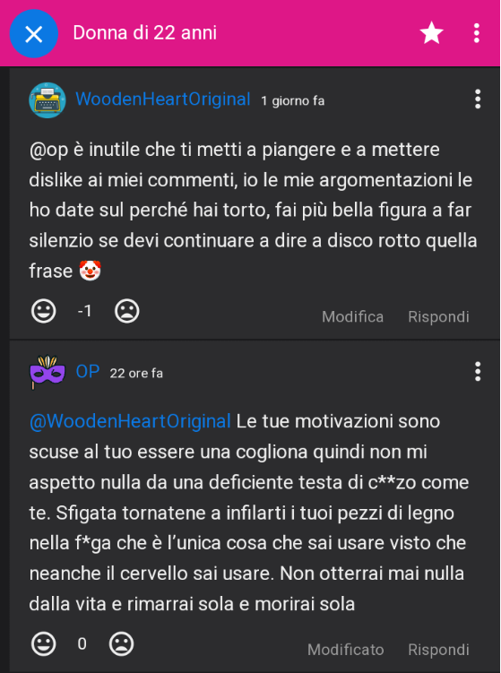 Gente frustrata e dove trovarla