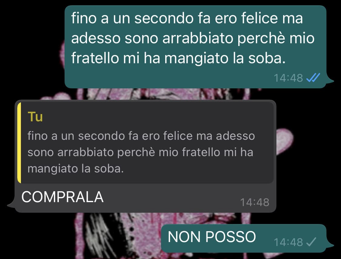 la mia soba no