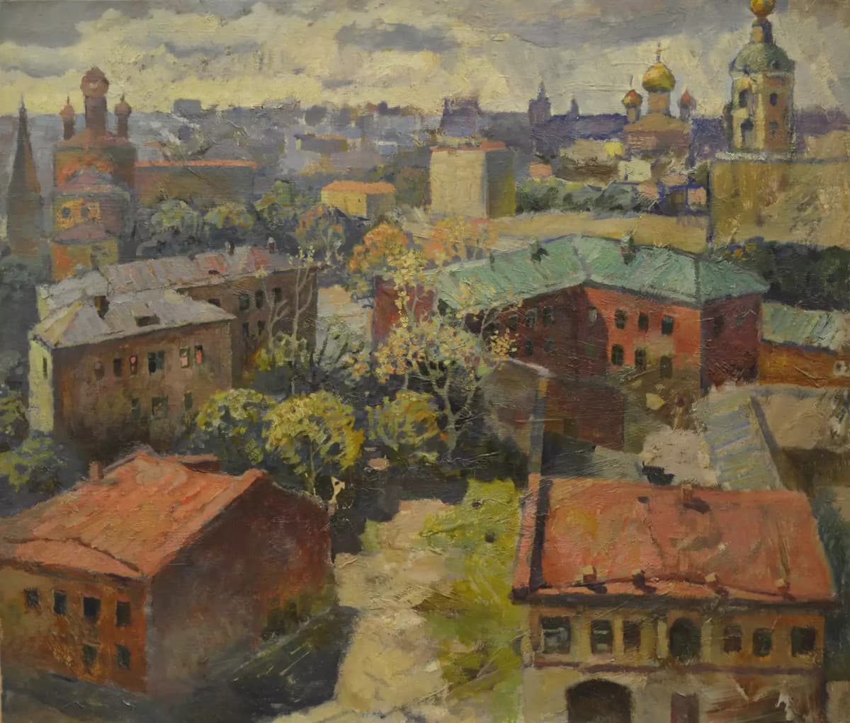 Vladimir Frolovich Stroev - Primavera a Mosca (1977)