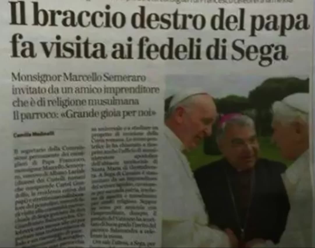 Edizione straordinaria del corriere della sera! 