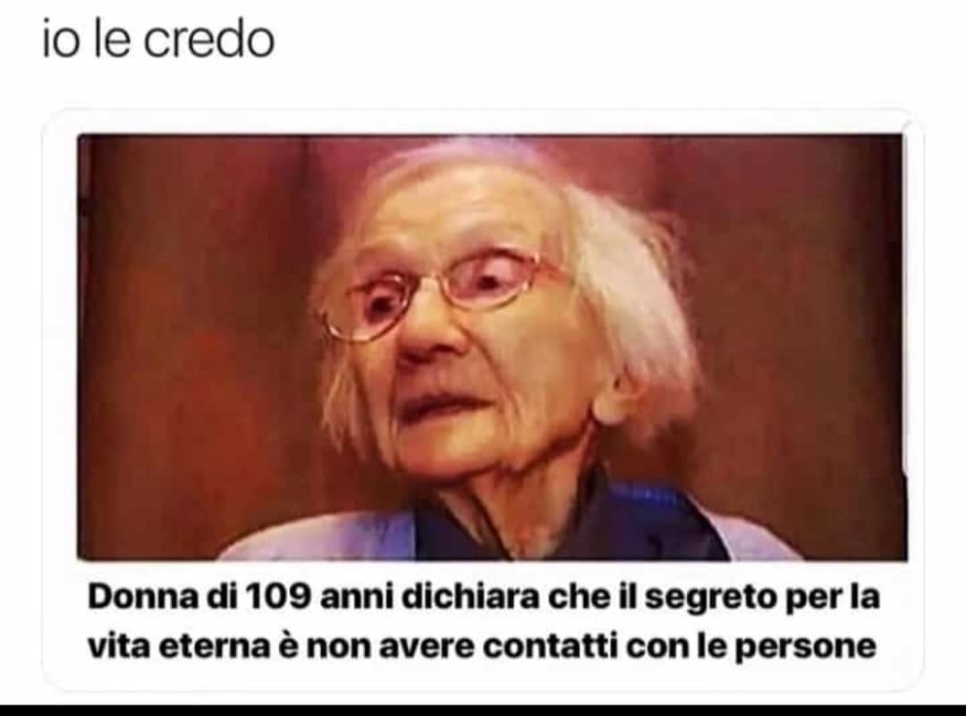 Il segreto della vita eterna ?