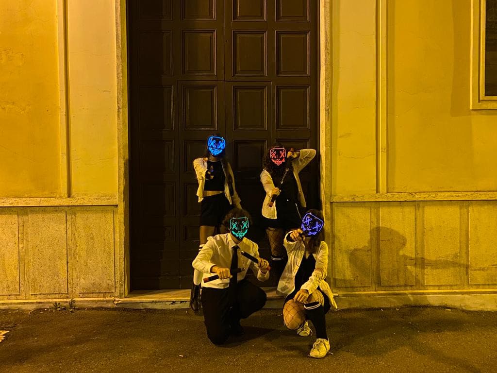 Halloween 2k23 (so quella con la maschera blu, mi si è rotta poco fa😭)