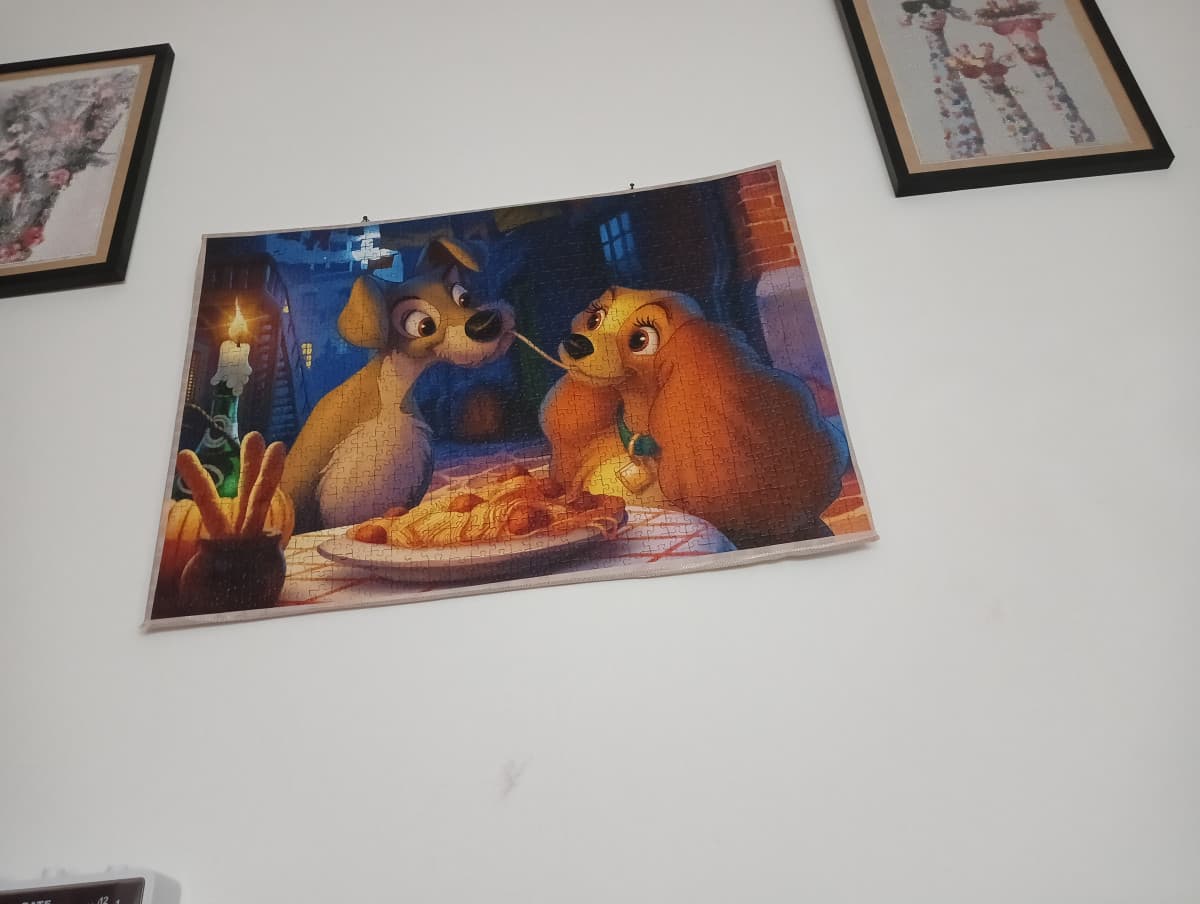 Vi flexo il mio puzzle di Lilli e il vagabondo ❤️